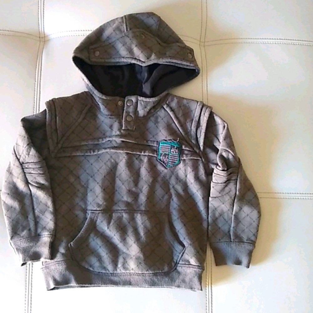 Gray hoodie for kids